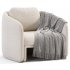 Fauteuil Bas Tissu Bouclette By Laredoute - Thumbnail 3