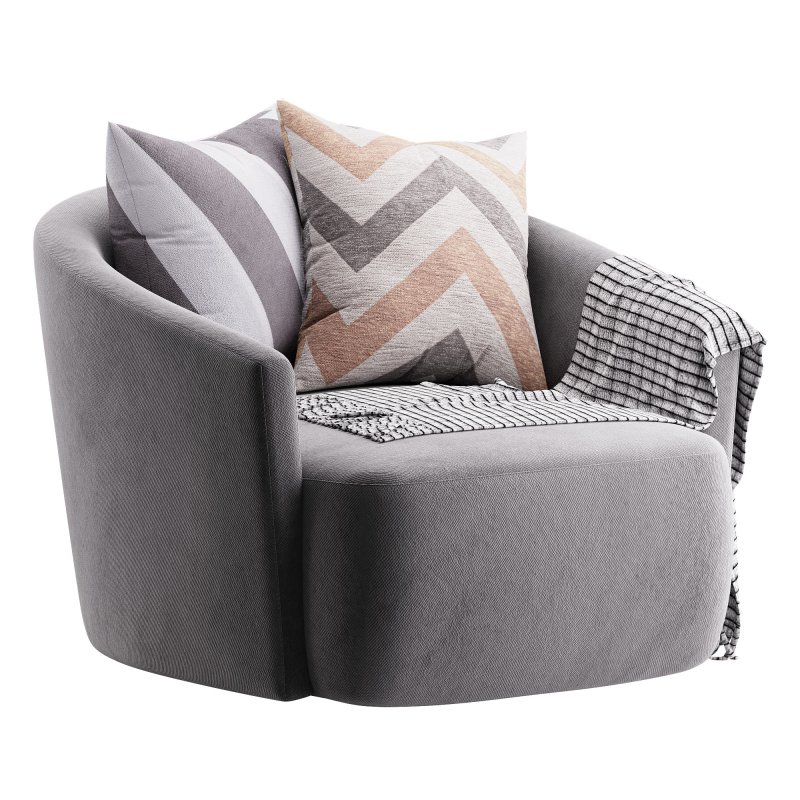 Four Hands Chloe Swivel Chair - Image 3