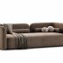 Scandinavian style velvet sofa - Thumbnail 4