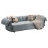 Curved Sofa Microfiber Leather - Thumbnail 4