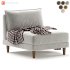 Rio Modular Armless Sofa Chair - Thumbnail 4