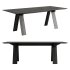 Trave Square Dining Table by Branca Lisboa - Thumbnail 3