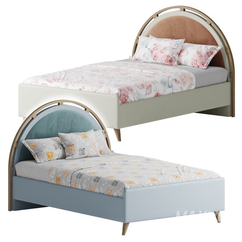 Lorenabedsetwsdb Lorena Double Sized Bed - Image 2