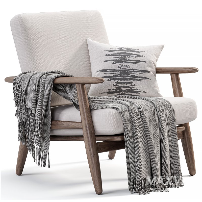 GE 240 Cigar Easy Chair - Image 1