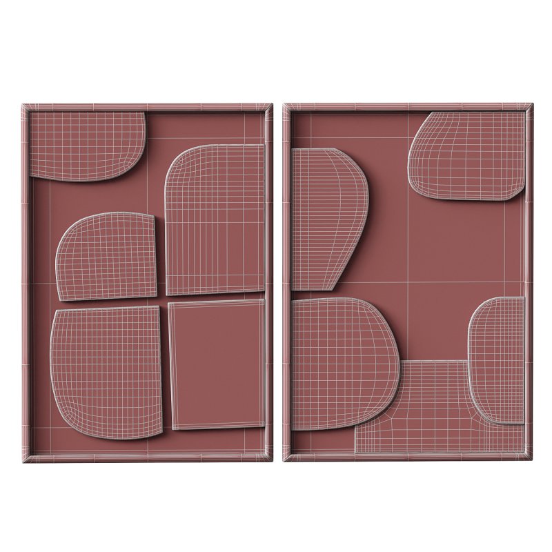 3D Art Template 12 duo Studio LDE - Image 1