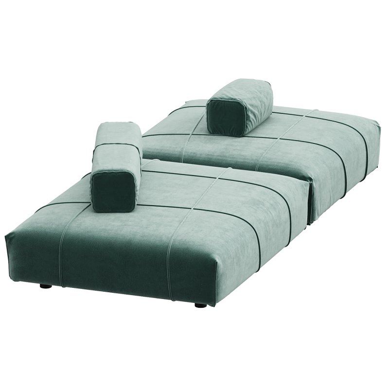 Baxter Panama Bold Sofa N1 Composition - Image 1