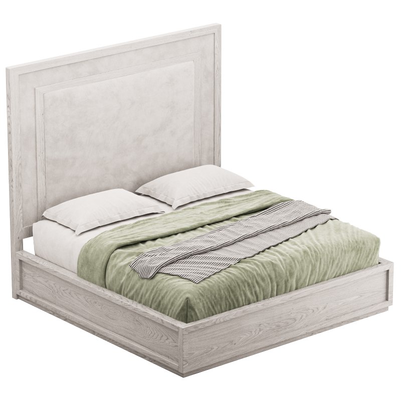 Rookery Upholstered Panel Bed - Image 2