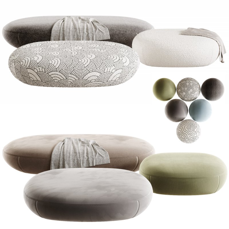 GALET Pouf By Giorgetti - Image 2