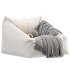 Cooper Faux Sheepskin Bean Bag Chair - Thumbnail 3