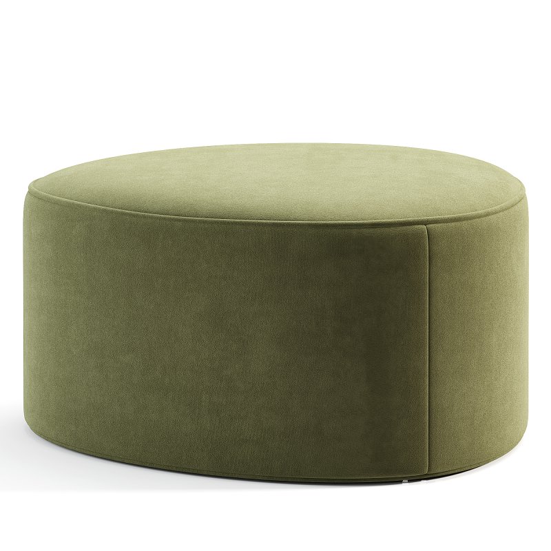 Pebble Ottoman Pouf - Image 2