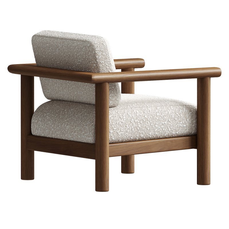 Japandi armchair JPA01 - Image 2