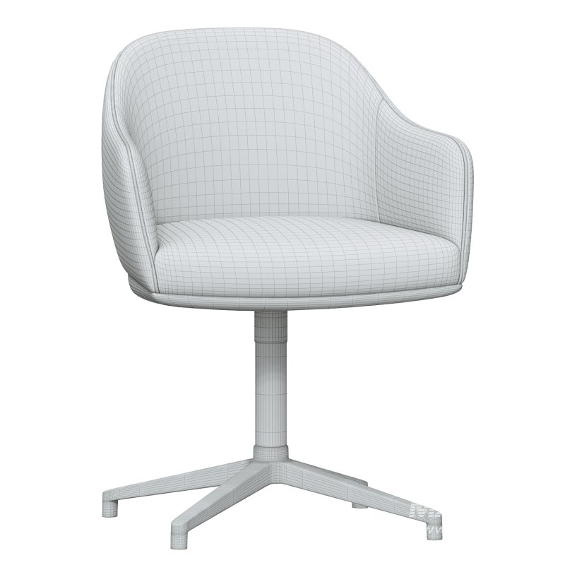 VITRA SOFTSHELL FOUR STAR BASE CHAIR - Image 3