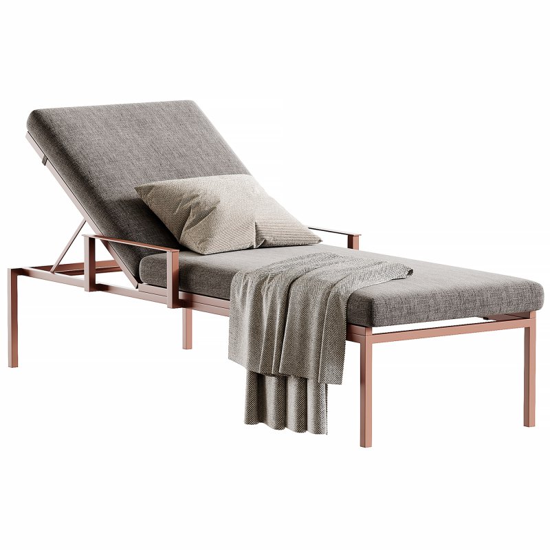 Via Deckchair with Arms - Image 5