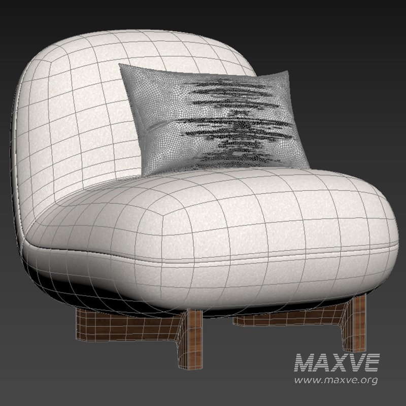 Elvit Cozy Ivory Armchair - Image 4