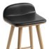 Capa Leather Bar Stool - Thumbnail 1