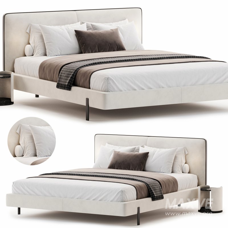 HOUSTON Bed by Diotti - Image 1