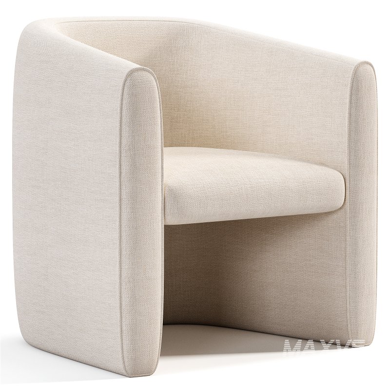 Senderos Wool Chair By Diego Olivero Studio - Image 2
