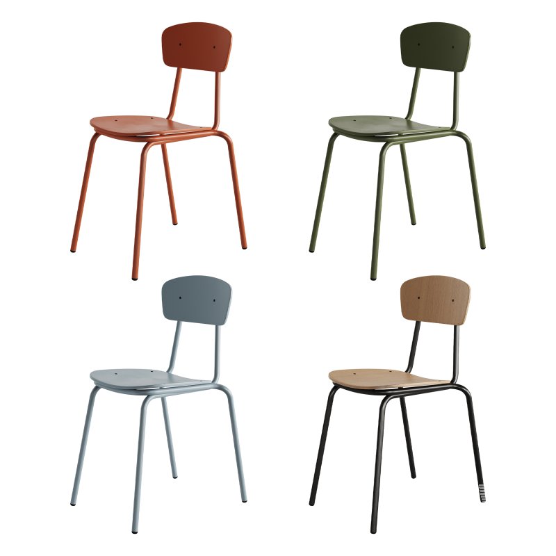 Simple Chair and Bar Stool by Mara - Image 6