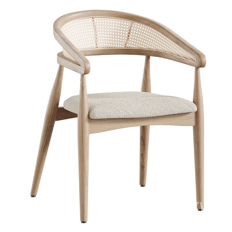 Belen Naturel Chair - Image 3