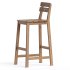 Caudell Solid Wood Counter Stool - Thumbnail 4