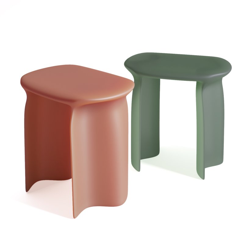 New Wave Side tables by Lukas Cober - Image 2