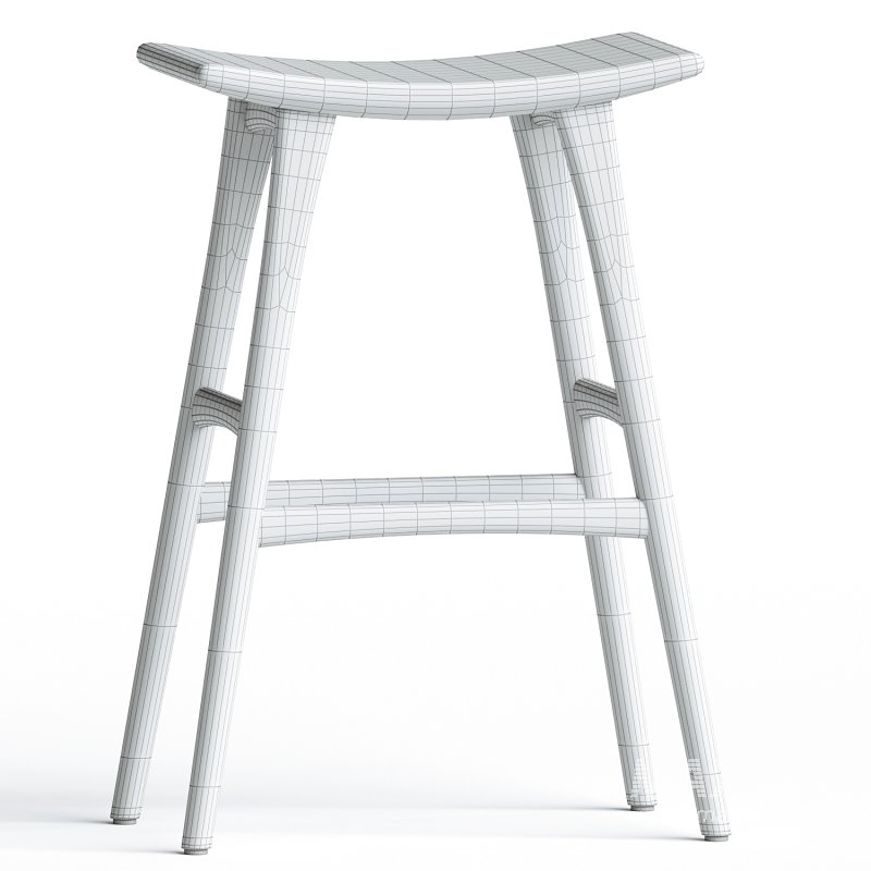 Ethnicraft Osso Stool - Image 2