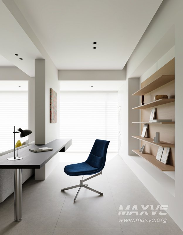 Modern living room and dining room interior scene - Image 4