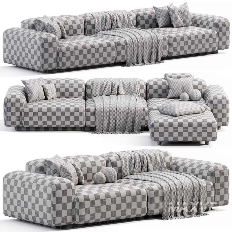 Soft Modular Sofa - Image 7