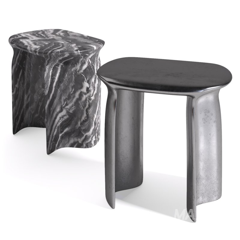 New Wave Side tables by Lukas Cober - Image 3