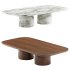 Cupola Carved Coffee Table - Thumbnail 1