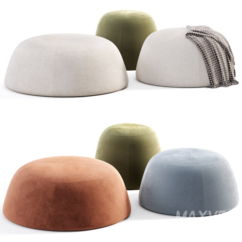FUJI Pouf By MDF Italia - Image 1