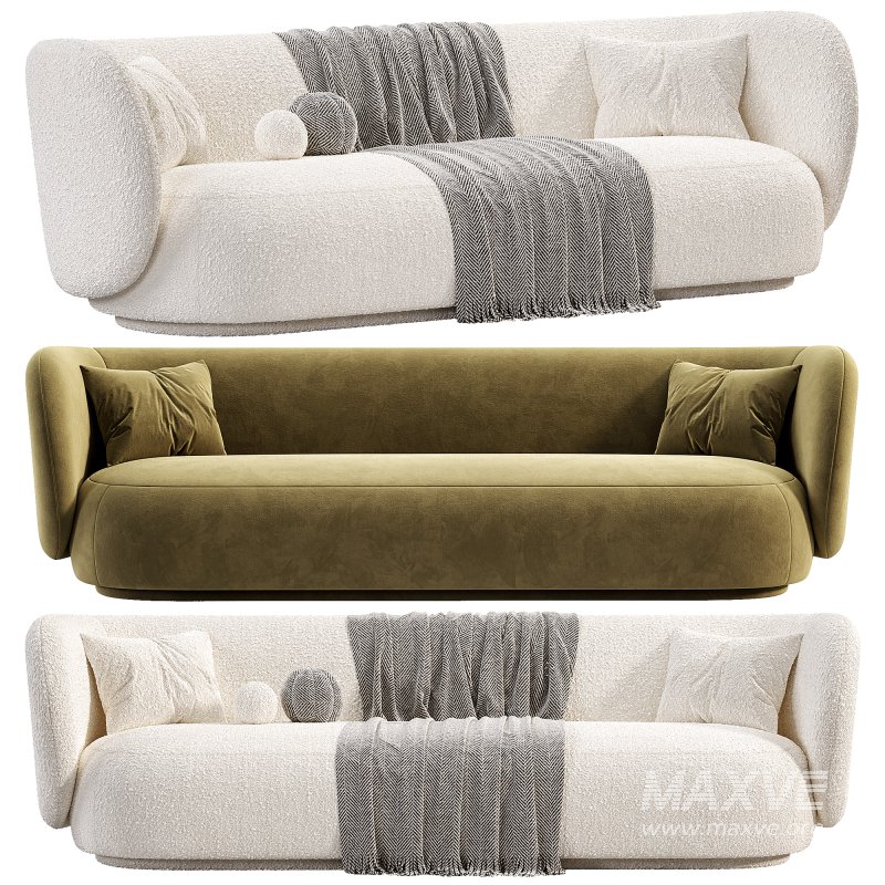 Rico Four Seater Sofa - Image 4