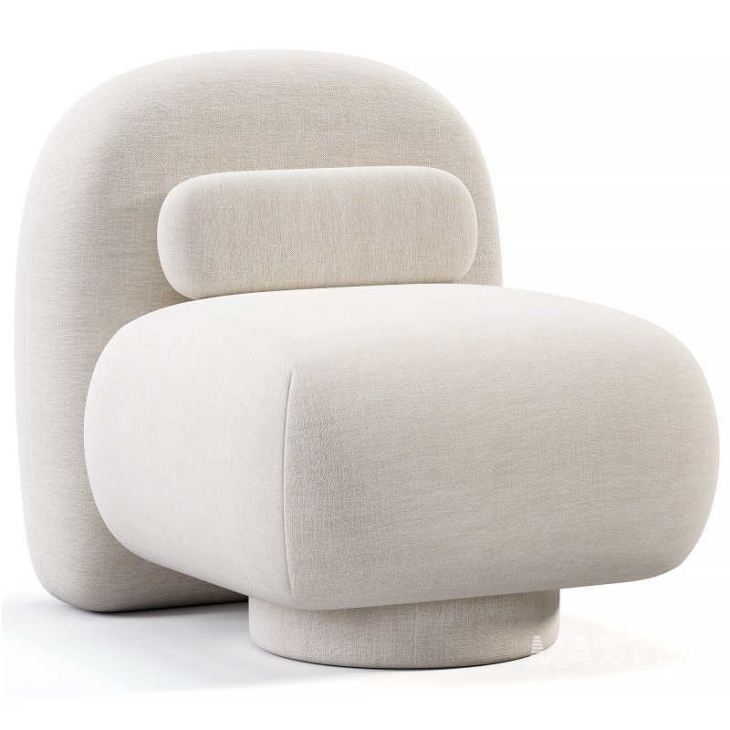 Armchair Koto Cozy Ivory - Image 1