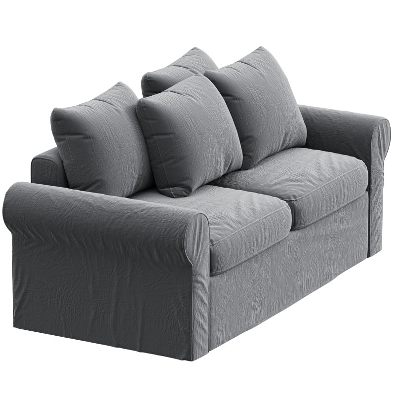 HARLANDA Sleeper sofa, Ljungen medium gray IKEA - Image 1