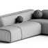 Suiseki Sofa cod SUI15DX composition - Thumbnail 1