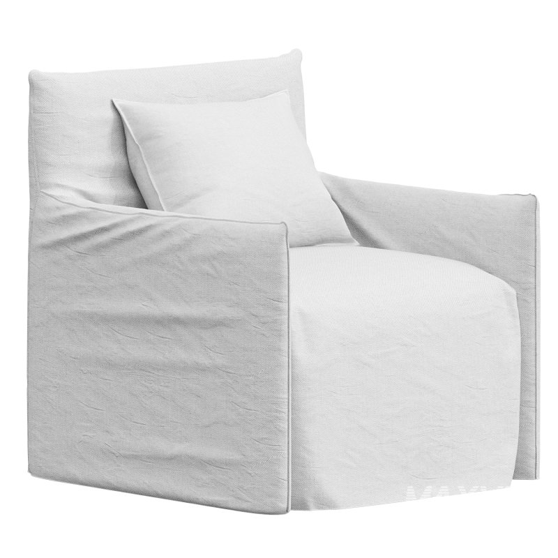 Ghost 04 High Back Armchair - Image 1