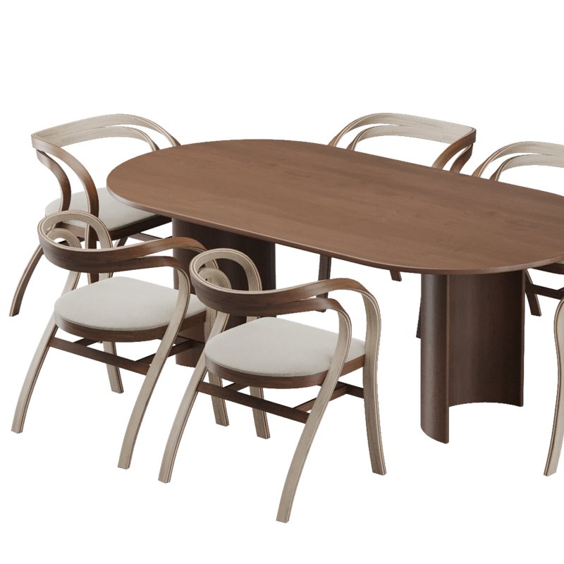 Dinning chair and table280 - Image 6