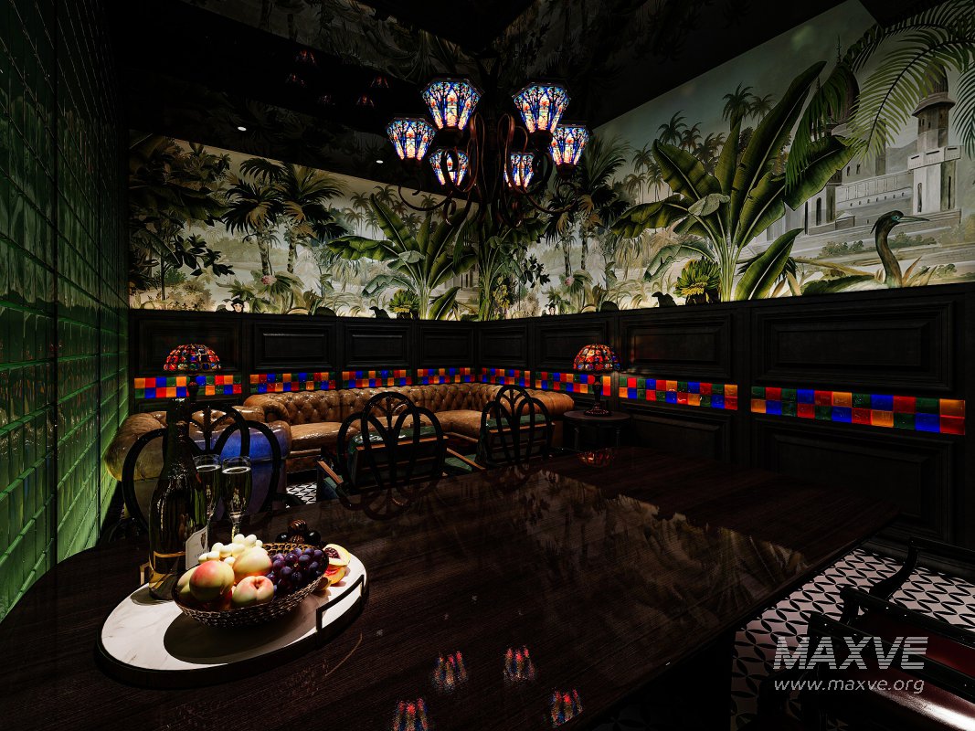 Modern bar ktv living room dining room - Image 1