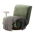 Four Hands Bronwyn Swivel Chair W Side Table Knoll Natural - Thumbnail 3
