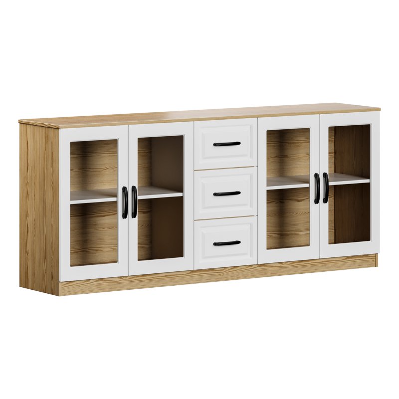 Modern Wood Buffet 3 - Image 4