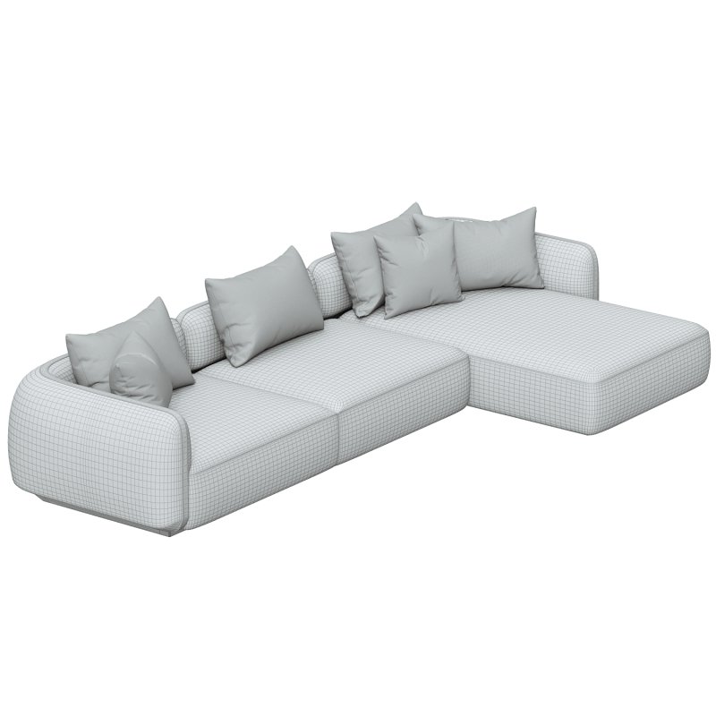 Ferri 1956 Naxos Corner Sofa - Image 1