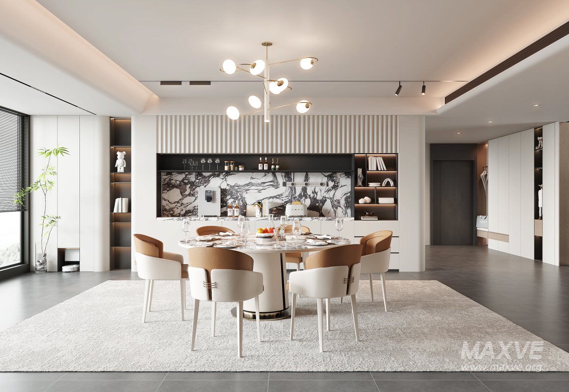 Modern dining room - Image 1