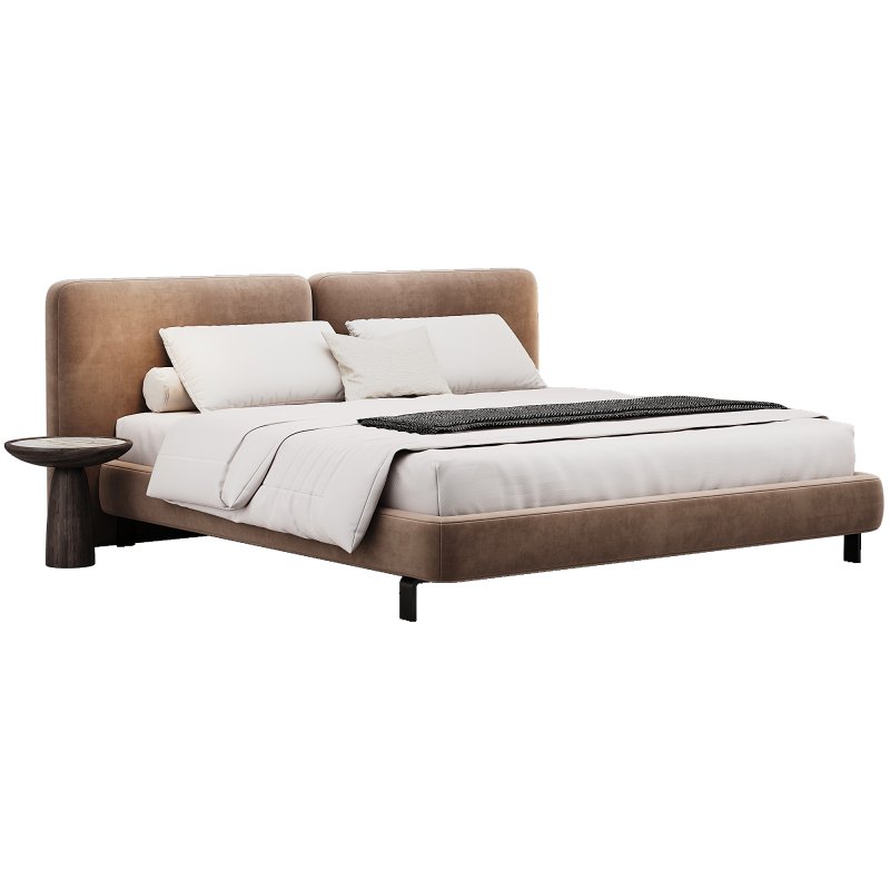 Tatlin-Cover Bed 180 By Minotti - Image 2