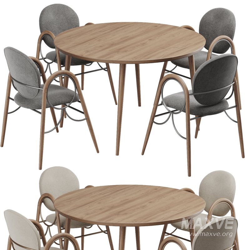 Dinning chair and table283 - Image 3