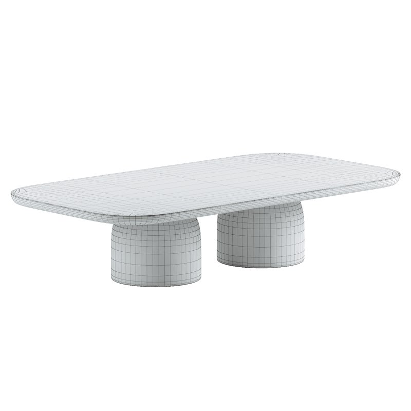 Cupola Carved Coffee Table - Image 3