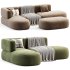 Patricia Urquiola 553 Bowy Sofa - Thumbnail 6