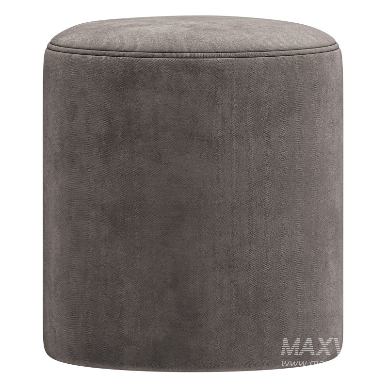 Nordic clothing store lamb round sofa low stool - Image 2