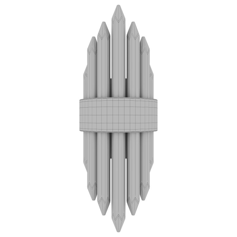 Sconce glass transparent gold 62GDW-920-500CH - Image 1