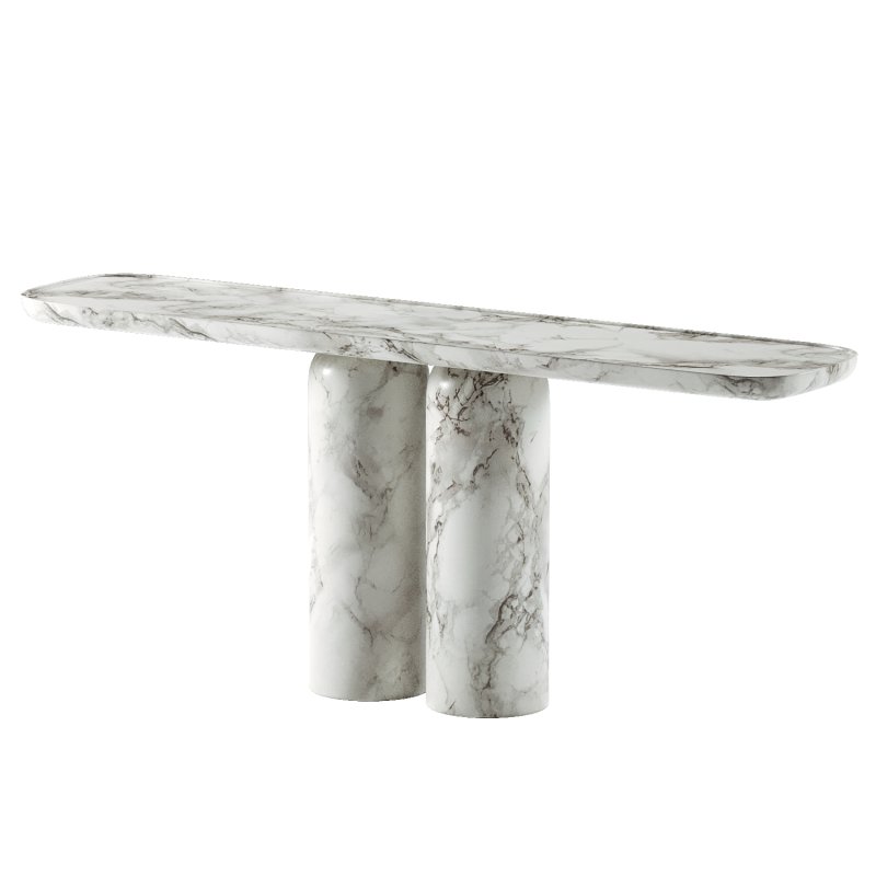 Cupola Carved Console Table - Image 4