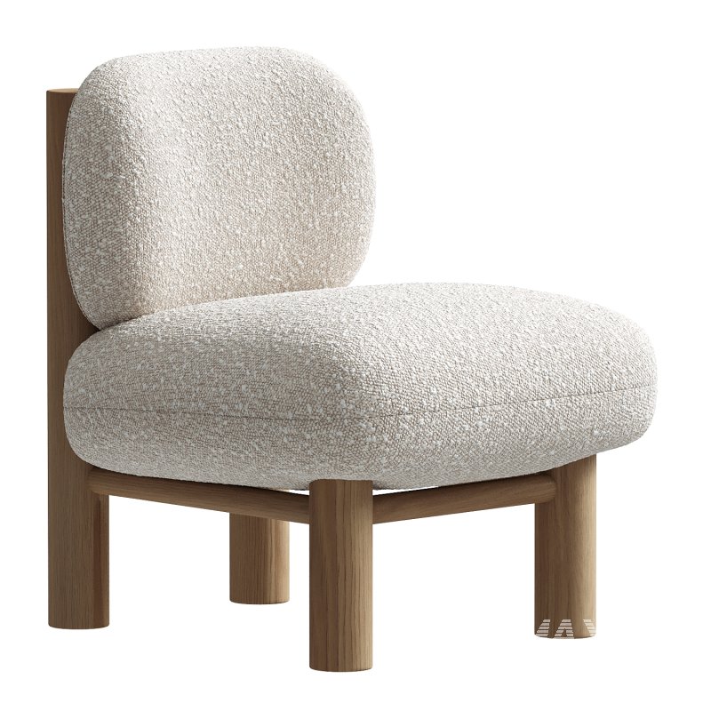 Kubbe Chair Vanilla - Image 1